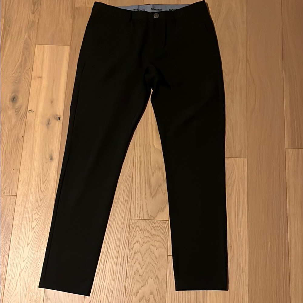 Bonobos Performance Links Black Men’s Pants- Athletic Fit